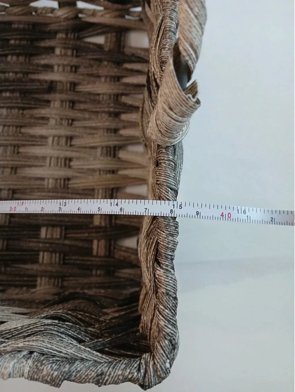 Large 15×11 gray basket